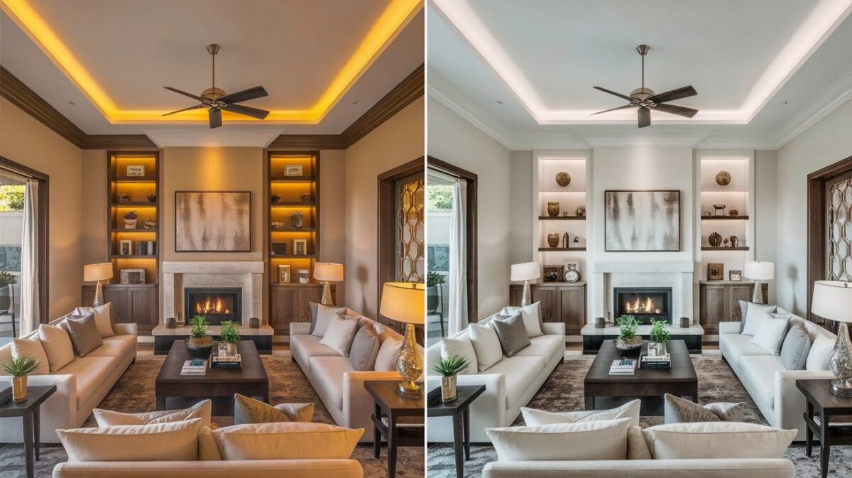 3000K vs 4000K Living Room: Complete Light Guide - WillyHomes