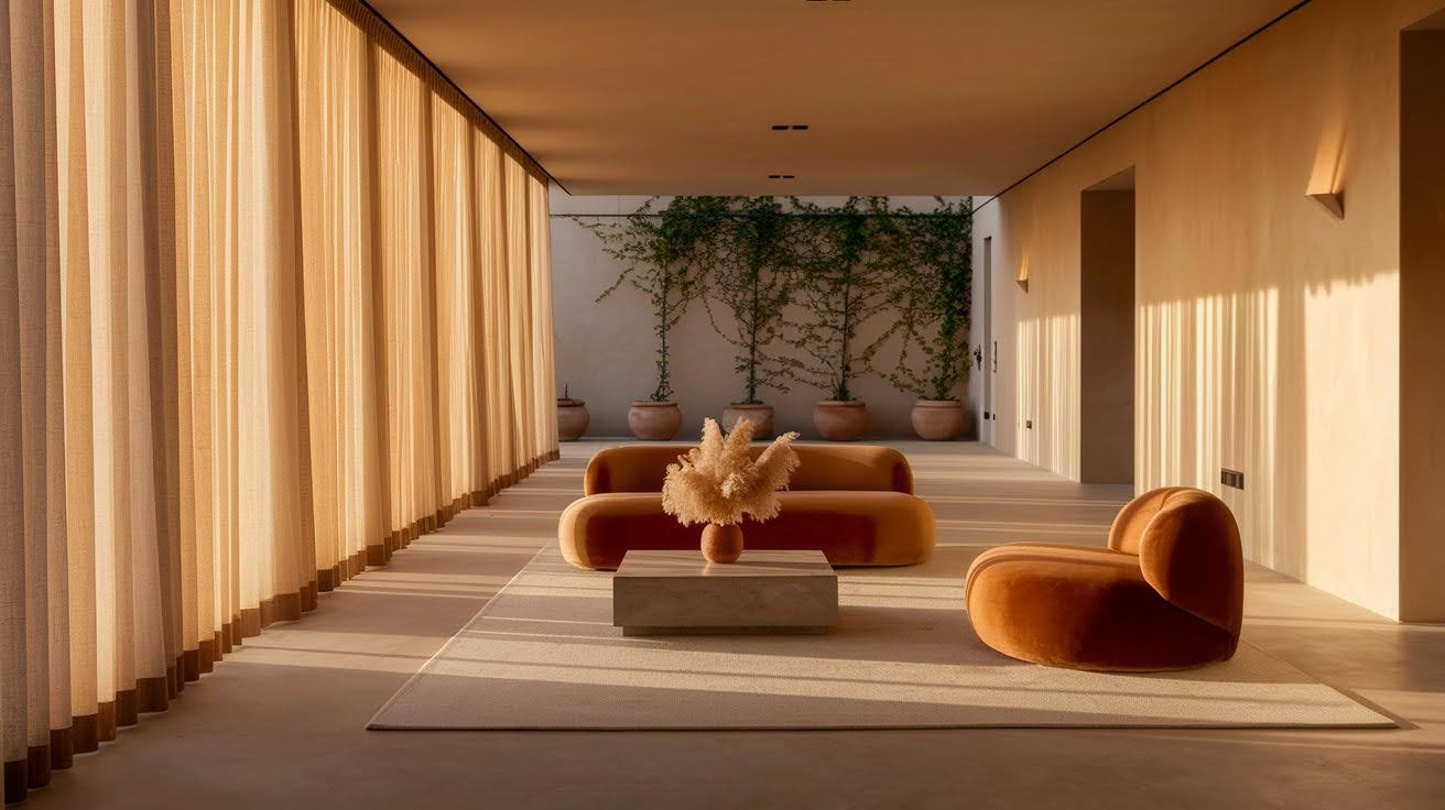 Concealed or Hidden Curtain Rods