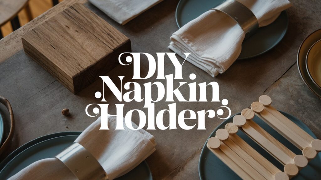 DIY Napkin Holder