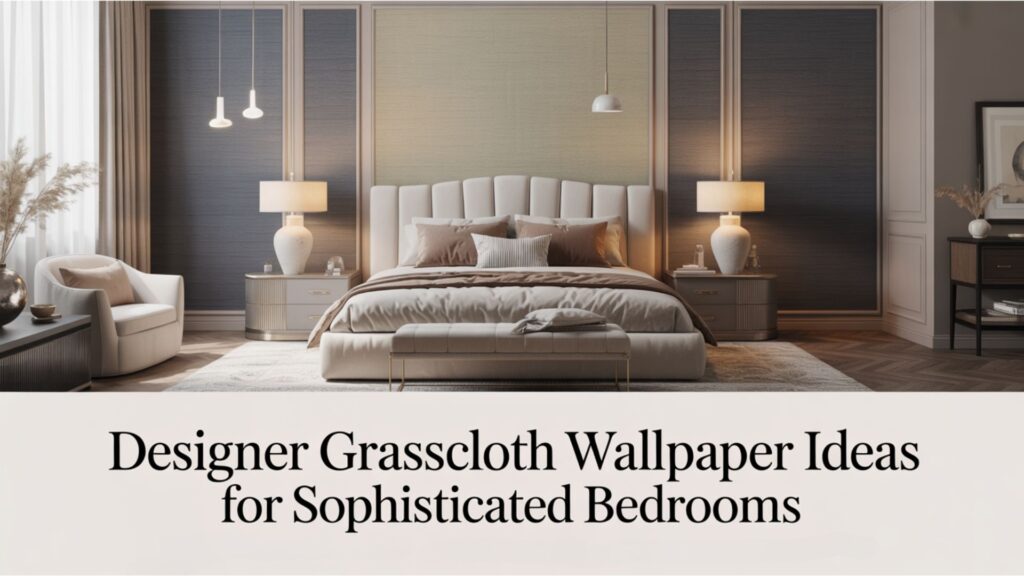 Designer Grasscloth Wallpaper