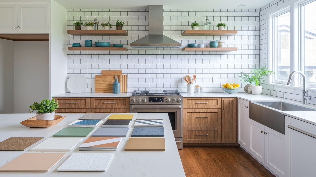 Flooring, Backsplash & Countertops