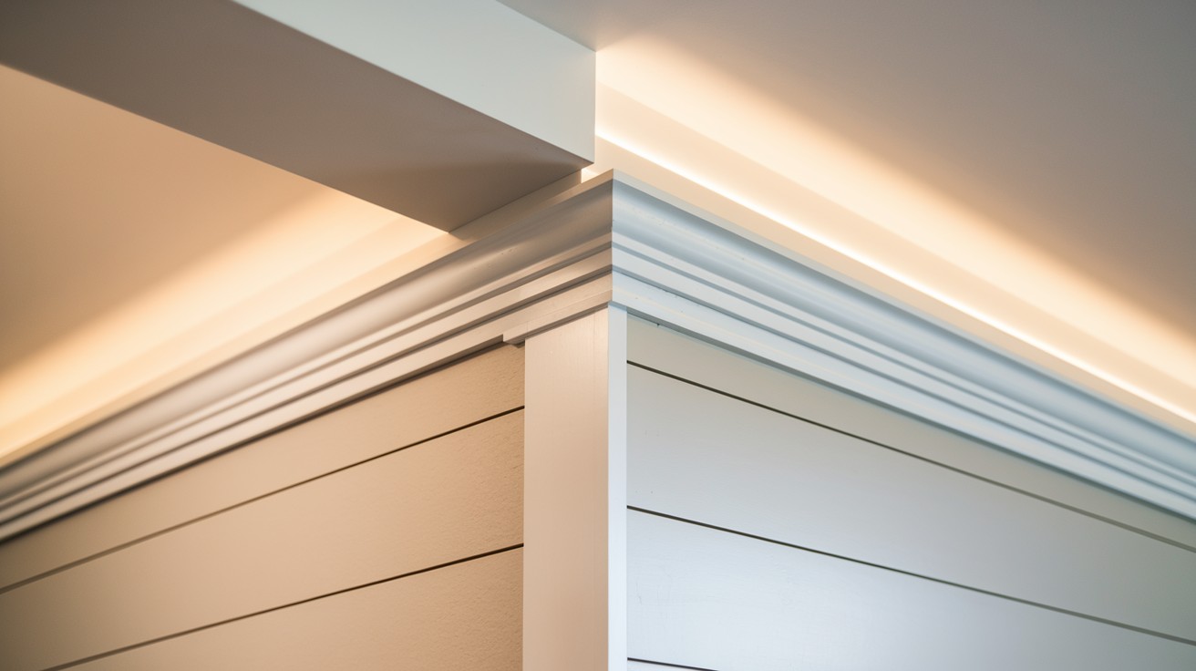 Flush Drywall-to-Shiplap Transition Trim