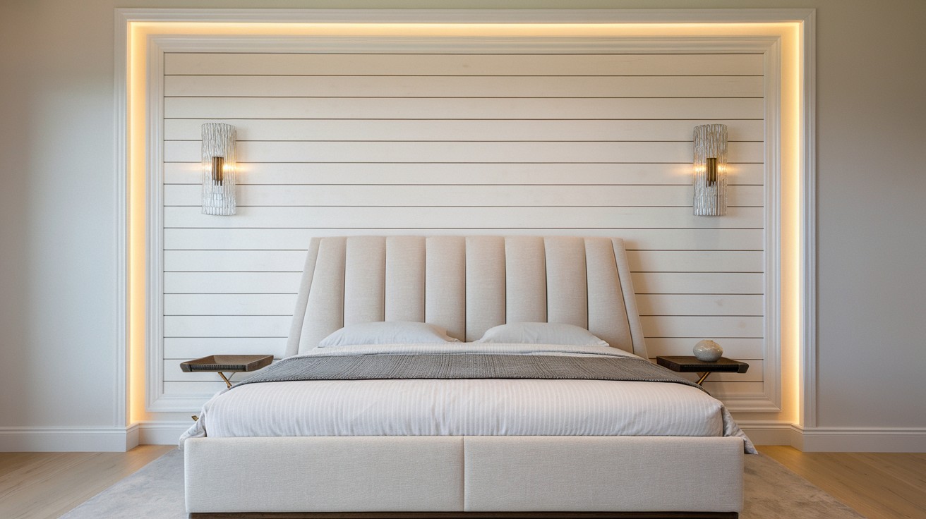 Frame Trim for Shiplap Accent Walls
