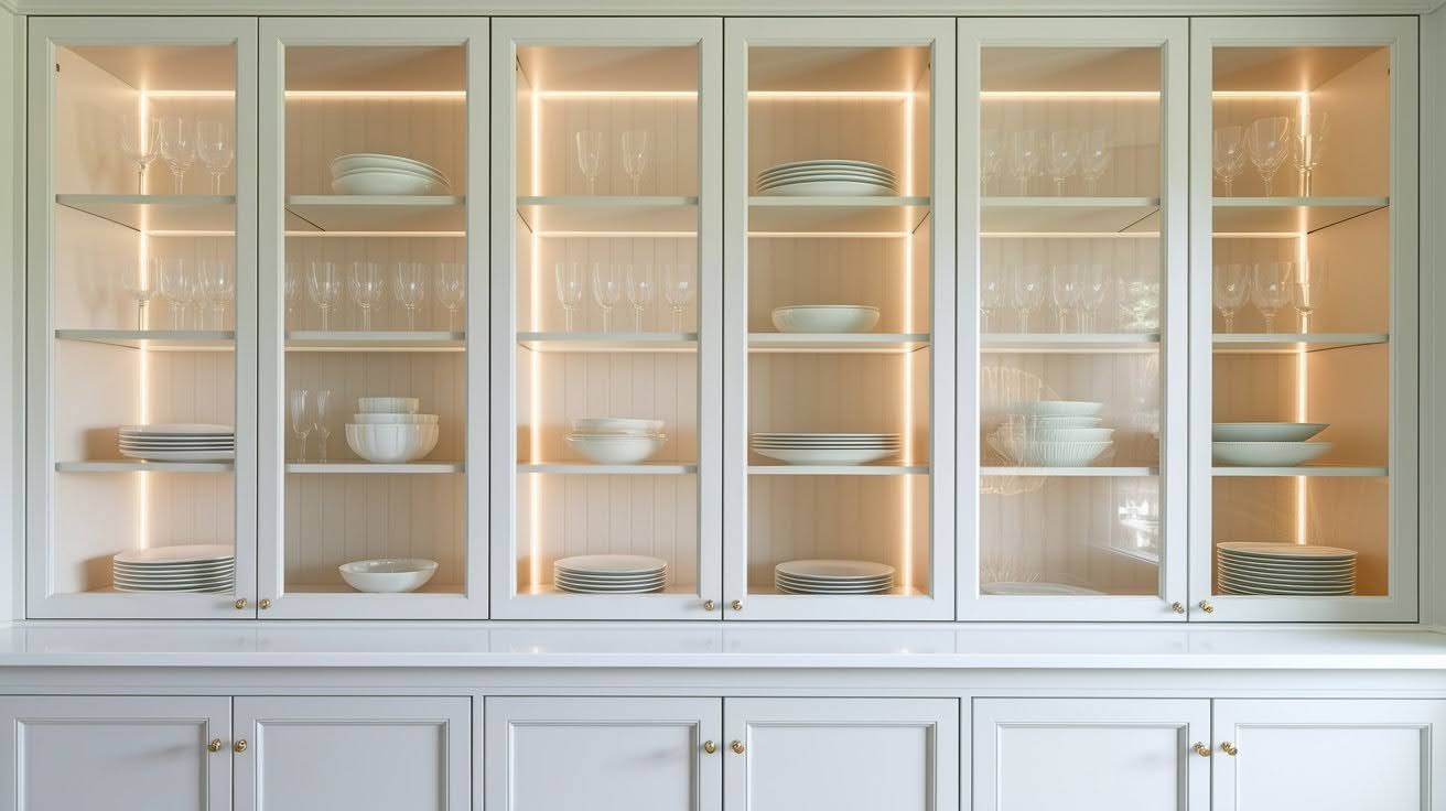 Glass-Front Cabinets
