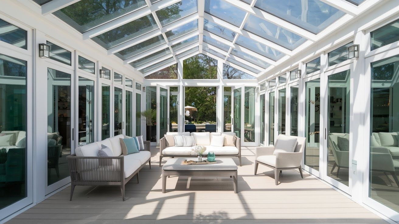 Glass Or Transparent Porch Roof