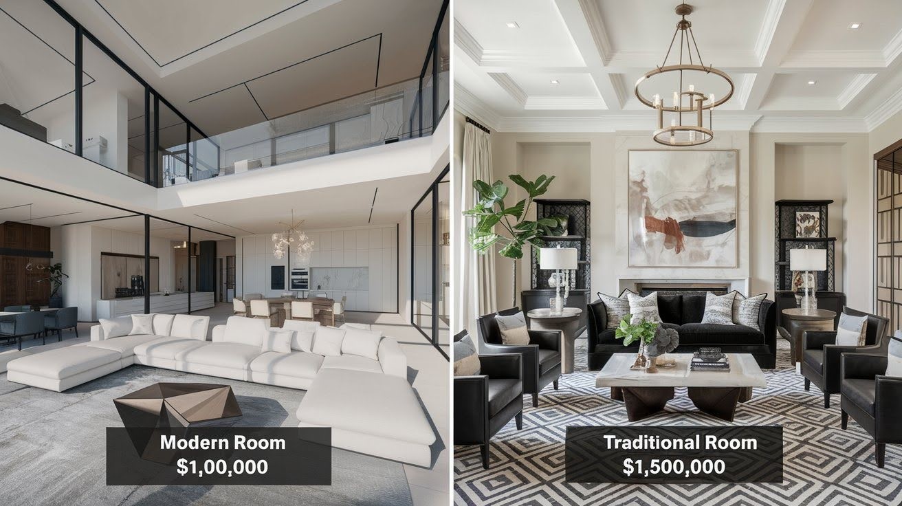 Great Room vs Living Room in Real Estate Value
