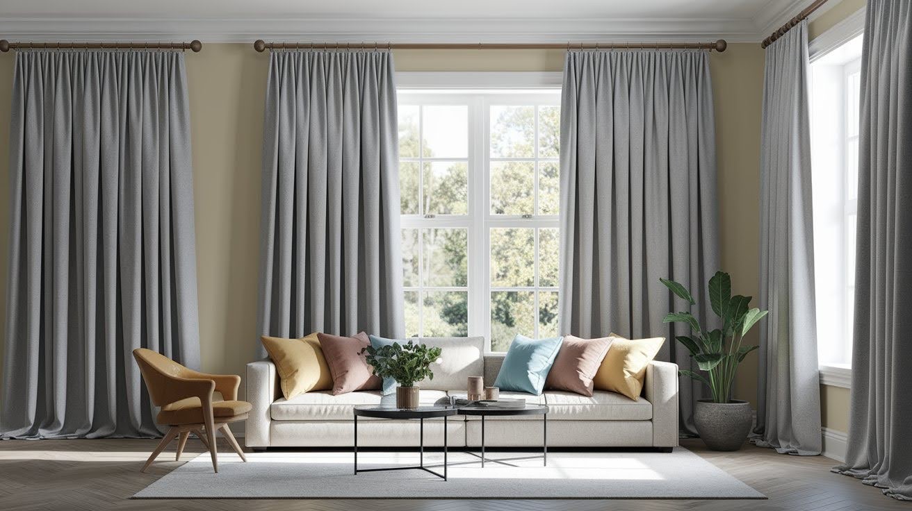 Hang Curtains with Proper Fullness