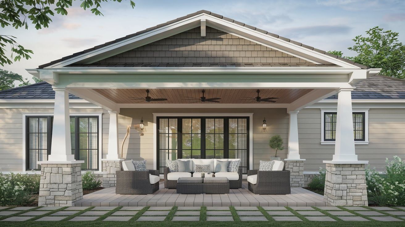 Hip Roof Patio Extension