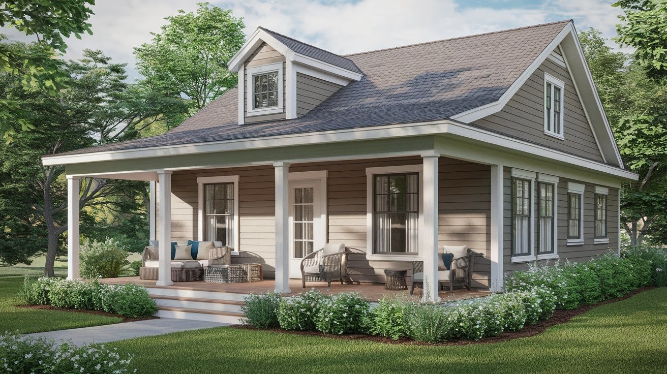 Hip Roof Porch