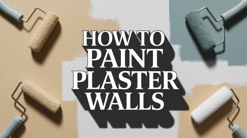 How To Paint Plaster Walls?