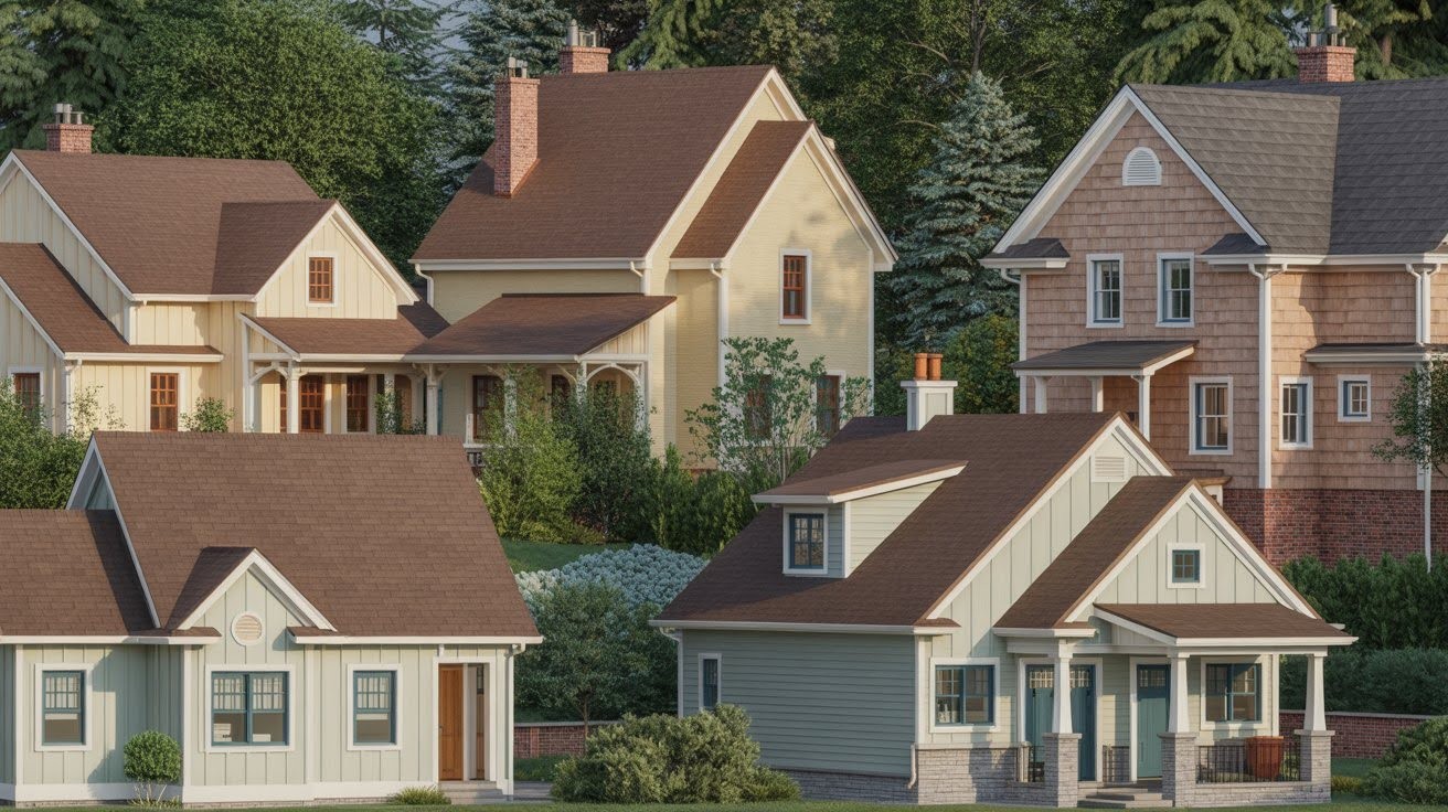 How to Choose Paint Colors That Go With a Brown Roof