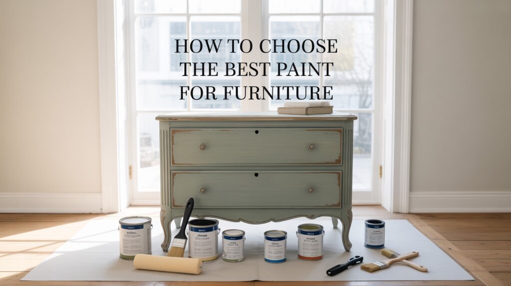How to Choose the Best Paint for Furniture