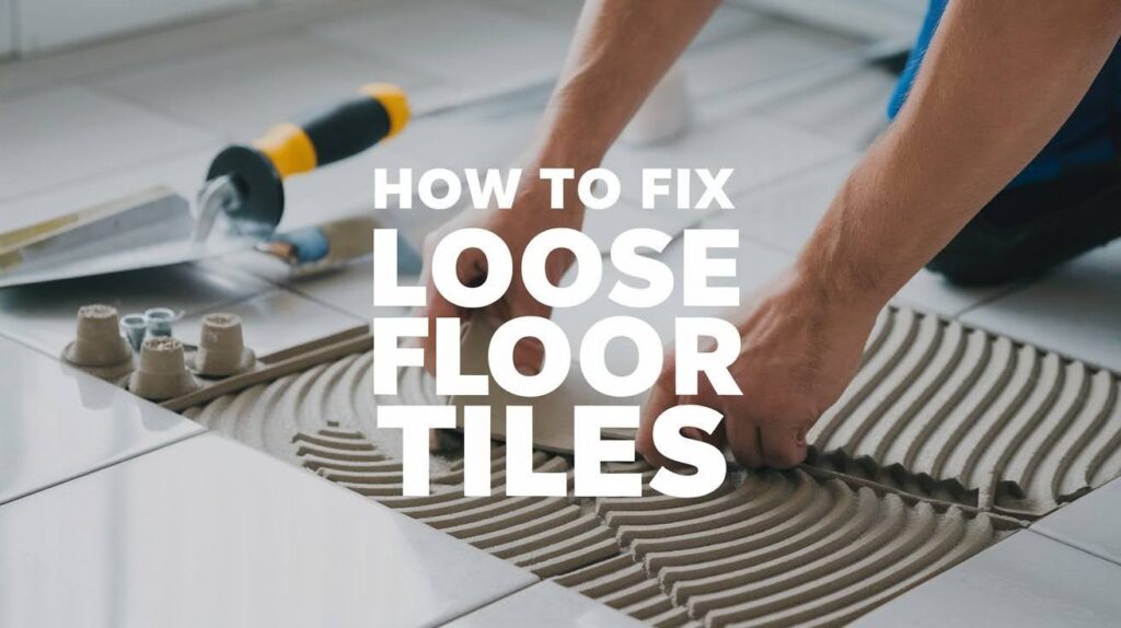 How to Fix Loose Floor Tiles