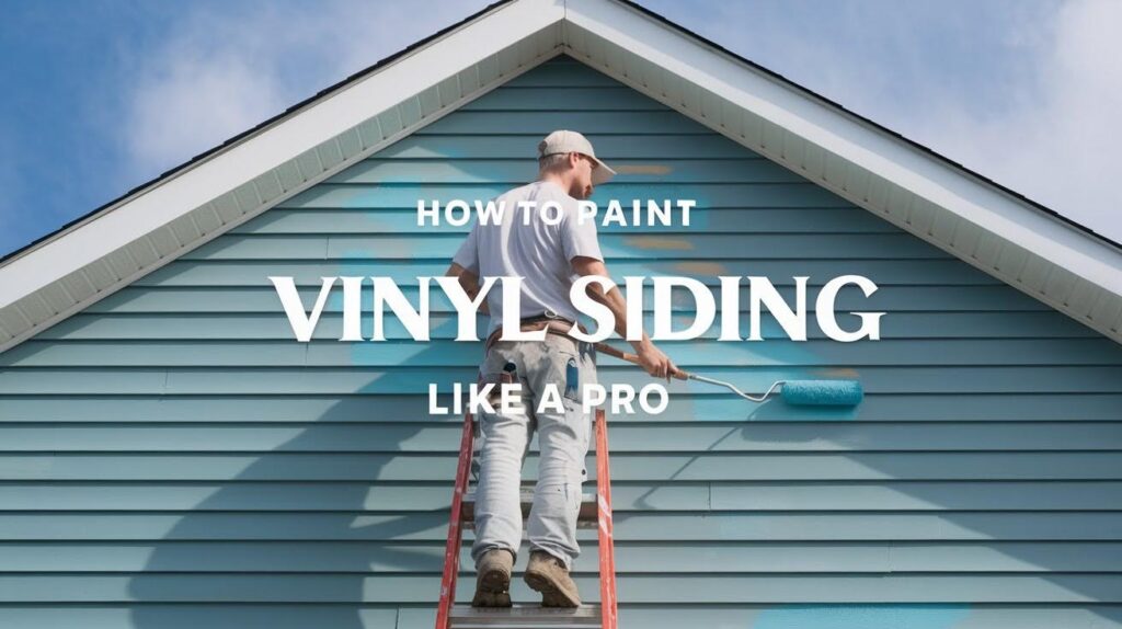 How to Paint Vinyl Siding Like a Pro