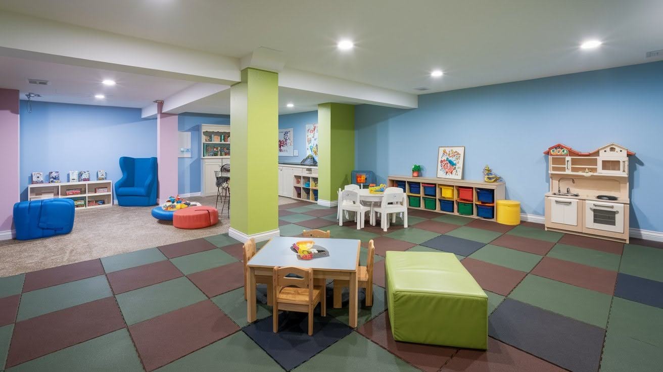 Kids' Playroom or Teen Lounge