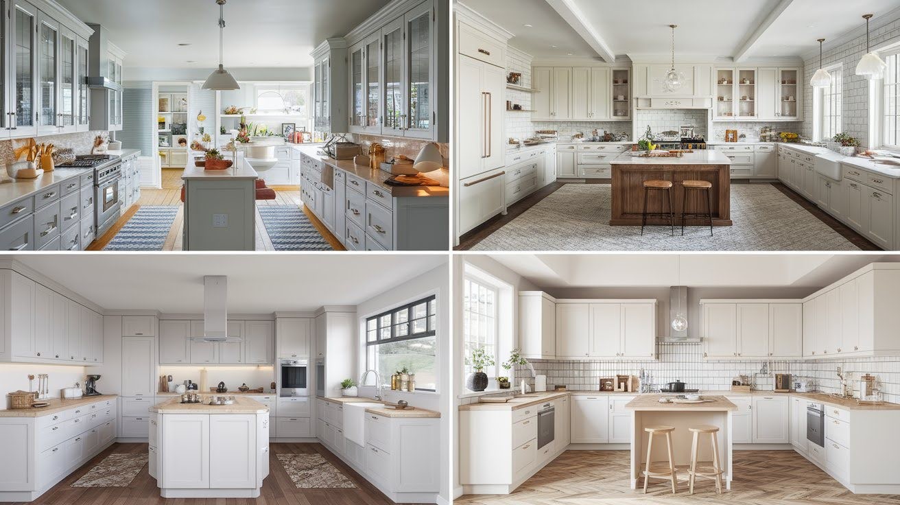 Kitchen Cabinet Cost by Size & Layout