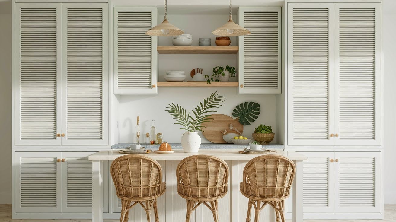  Louvered Cabinets