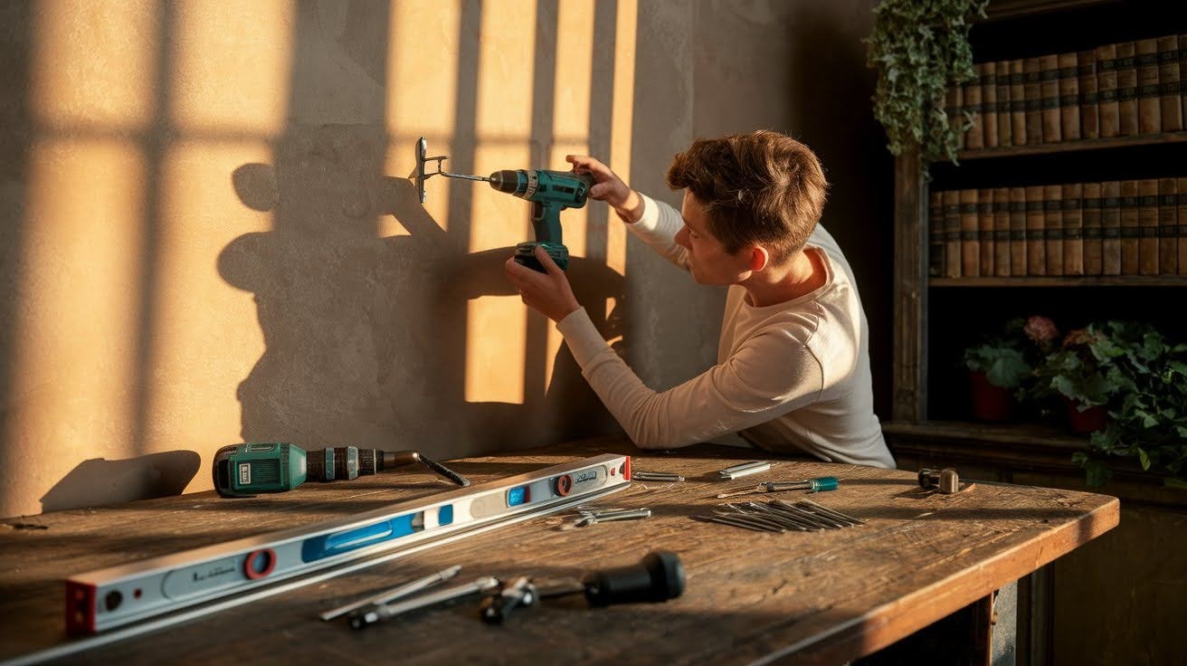 Mark, Drill, and Install Brackets