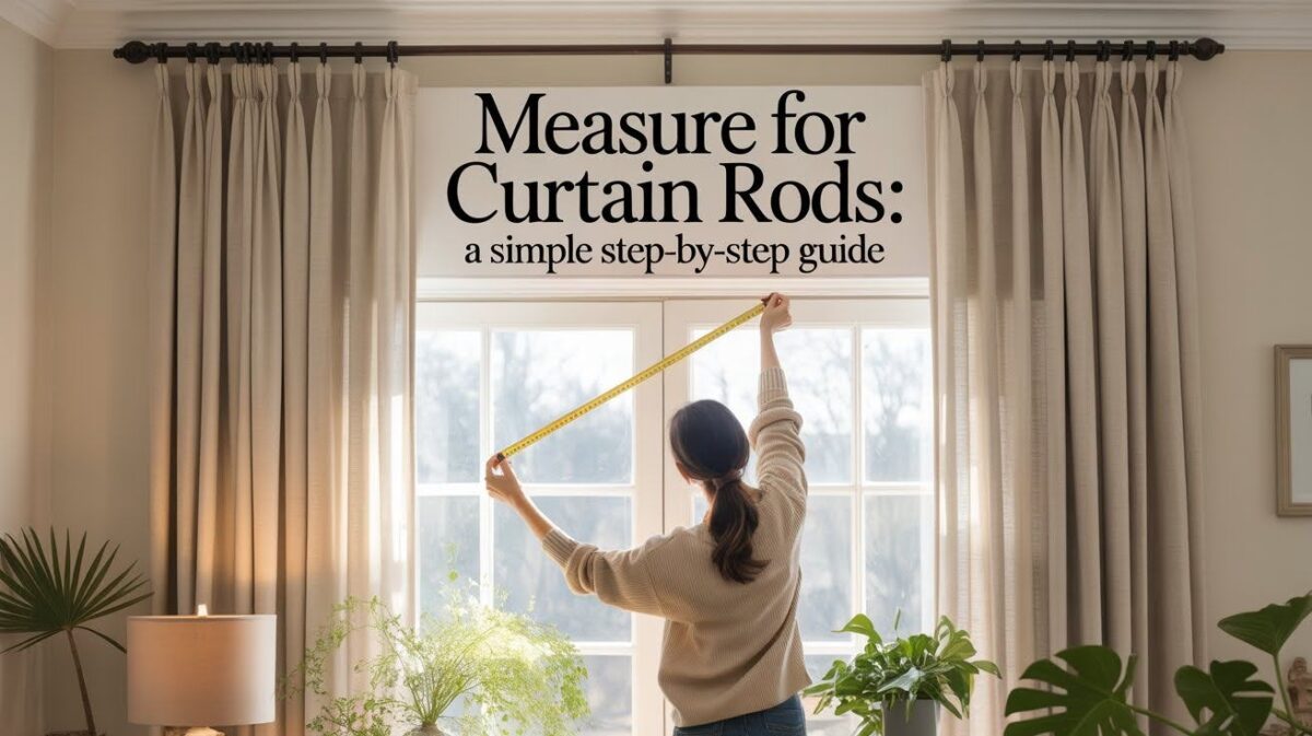 Measure for Curtain Rods: A Simple Step-by-Step Guide - WillyHomes