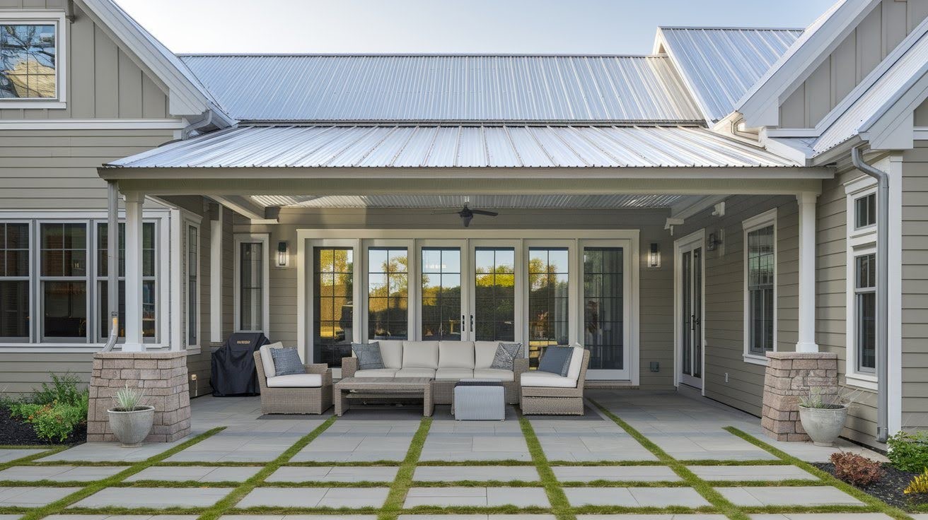 Metal Roof Extension