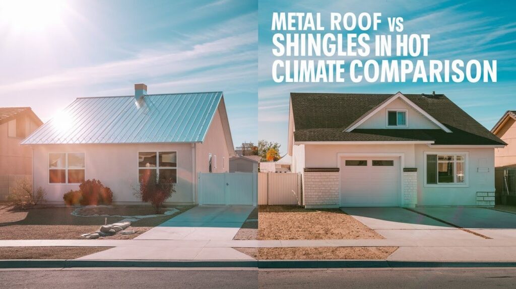Metal Roof vs Shingles in Hot Climate Comparison