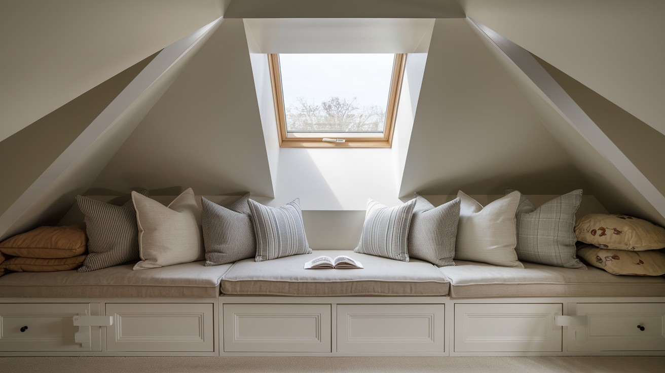 Opt for Bench Seating With Storage Under the Angle