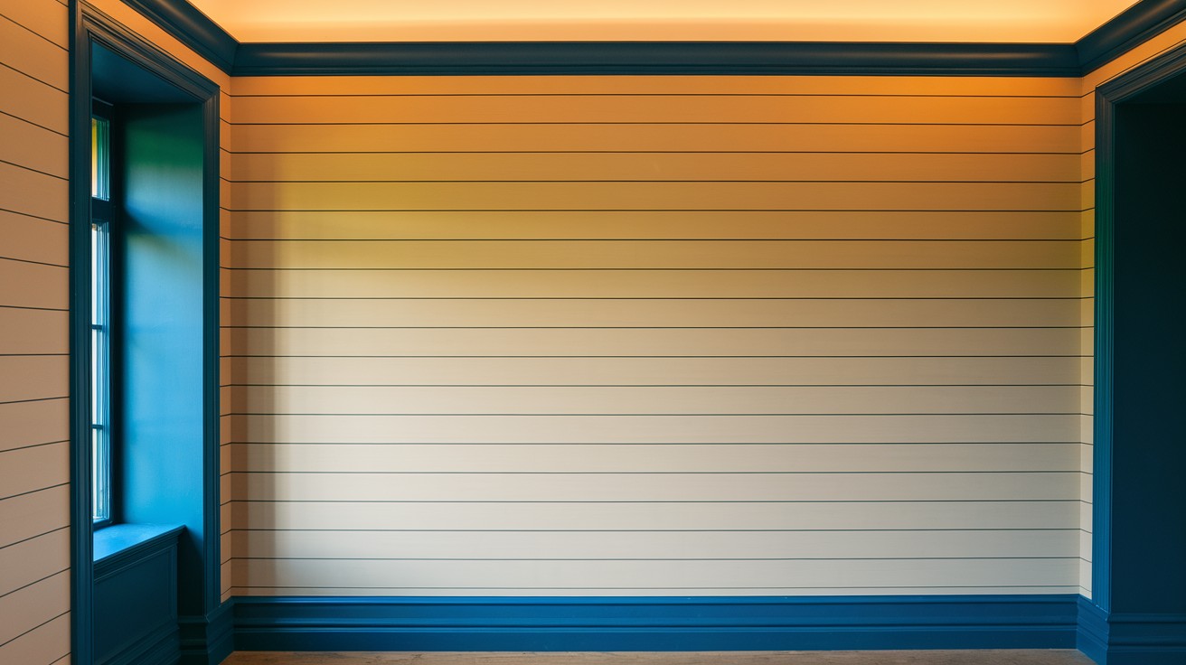 Painted Accent Trim in Contrasting Color