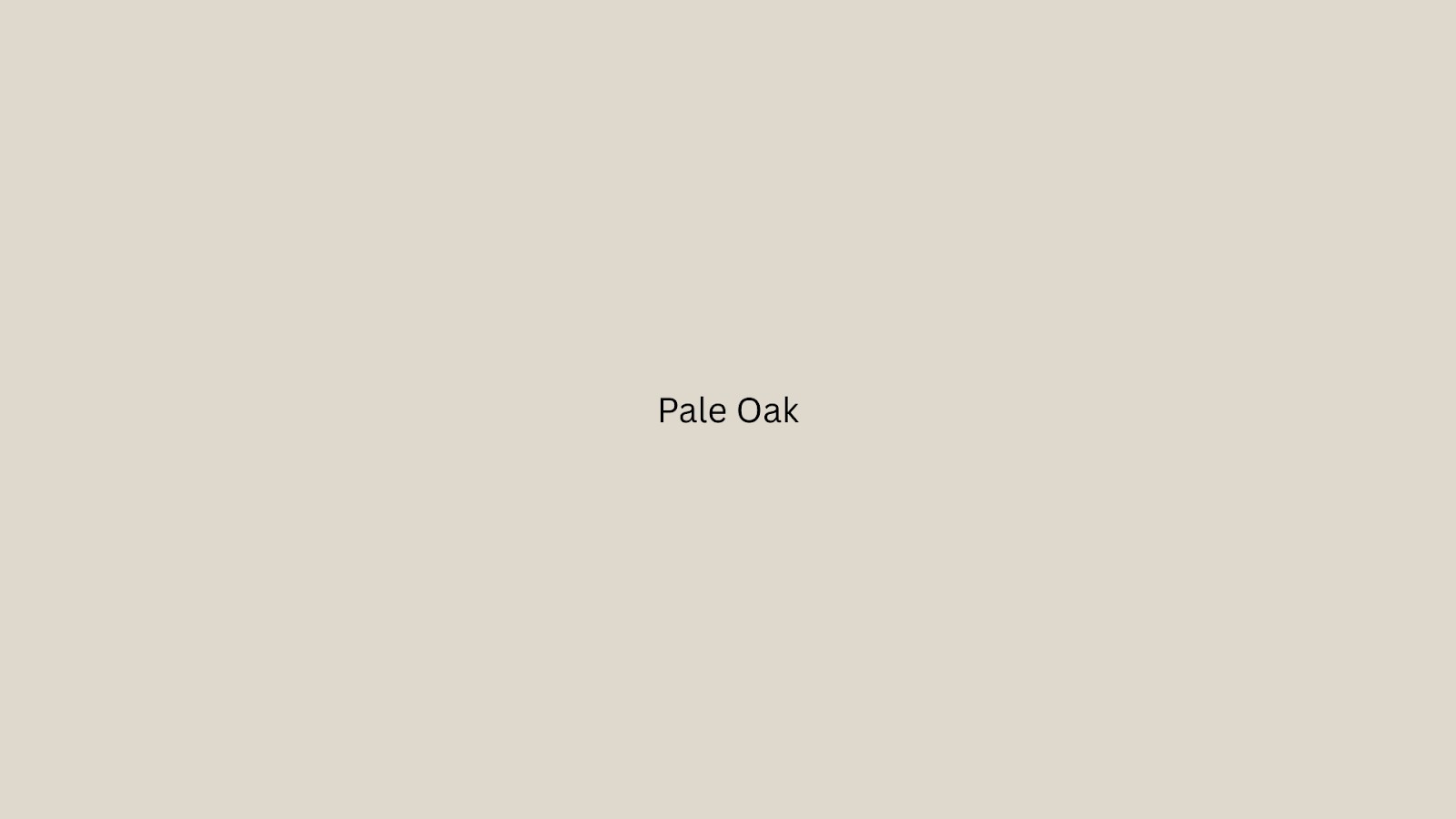 Pale Oak