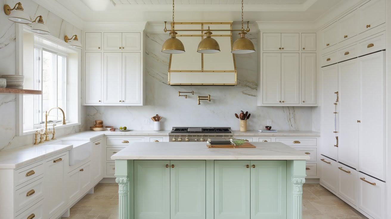 Pastel Accents on an Island