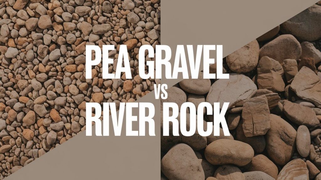 Pea Gravel vs River Rock