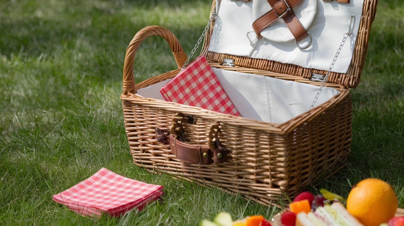  Picnic Basket Integrated Holder