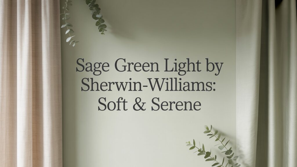 Sage Green Light by Sherwin-Williams