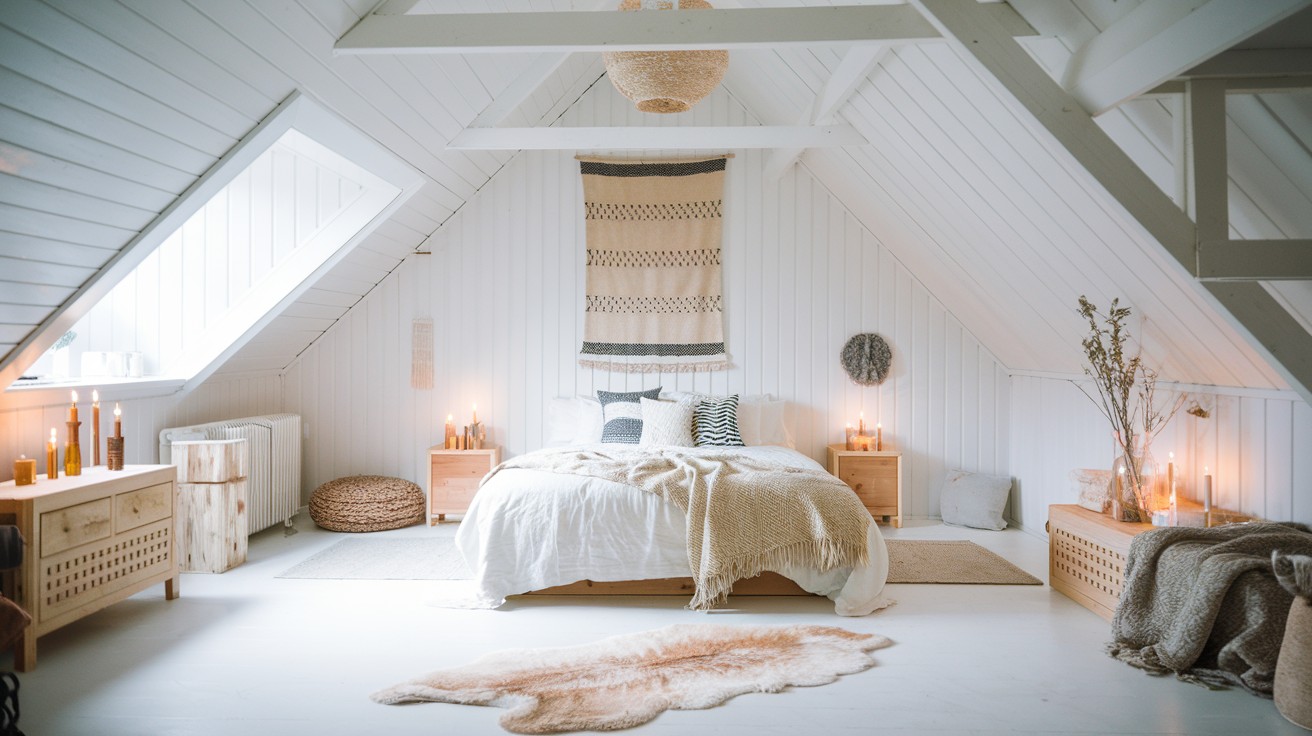 Scandinavian Vibe With Light Wood and Clean Lines