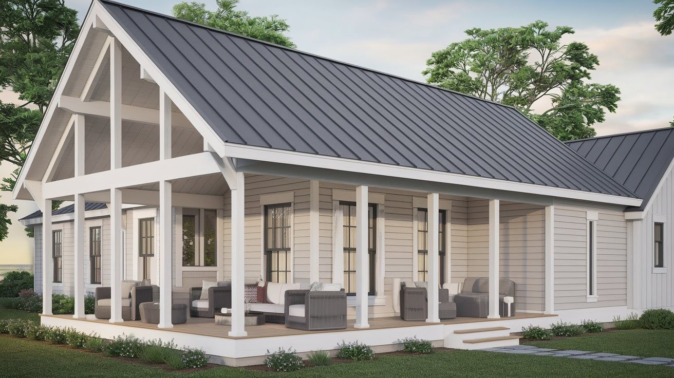 Shed Roof Porch