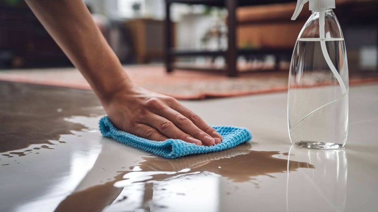 Spot Cleaning Spills and Stains