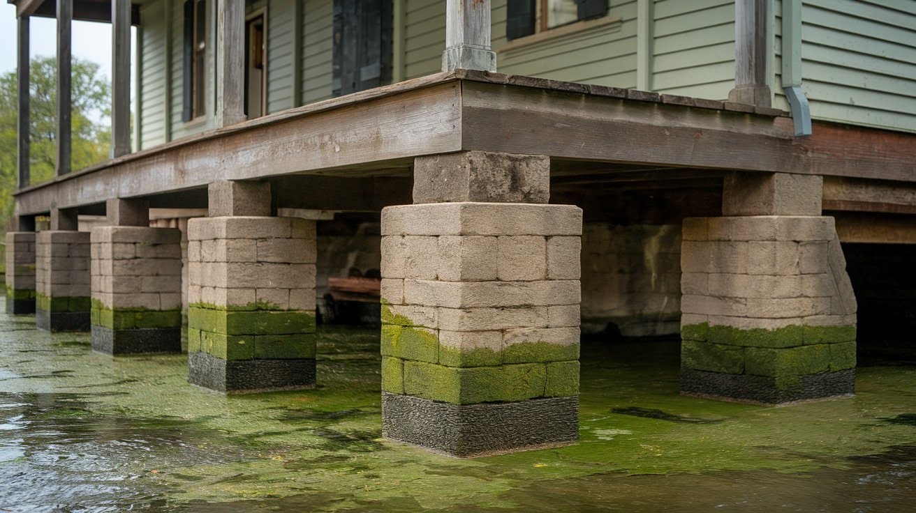 Stone or Raised Foundations