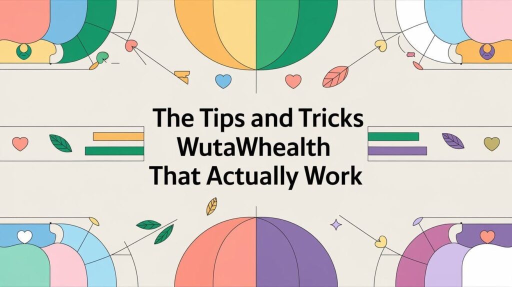 The Tips and Tricks Wutawhealth That Actually Work