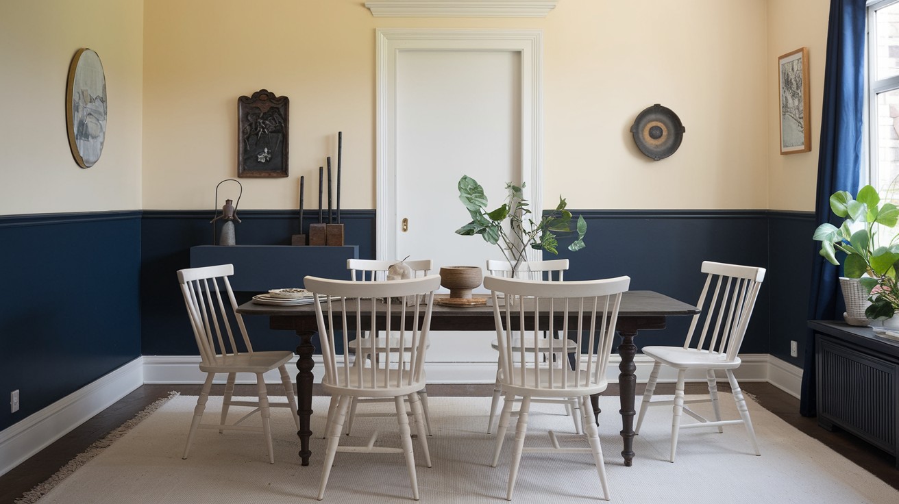 Two-Tone Painted Wall (Chair Rail Split)