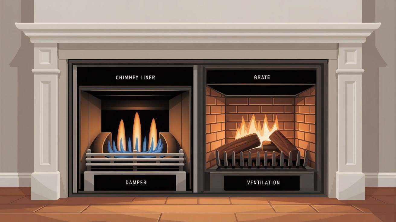 Understanding the Conversion from Gas to Wood