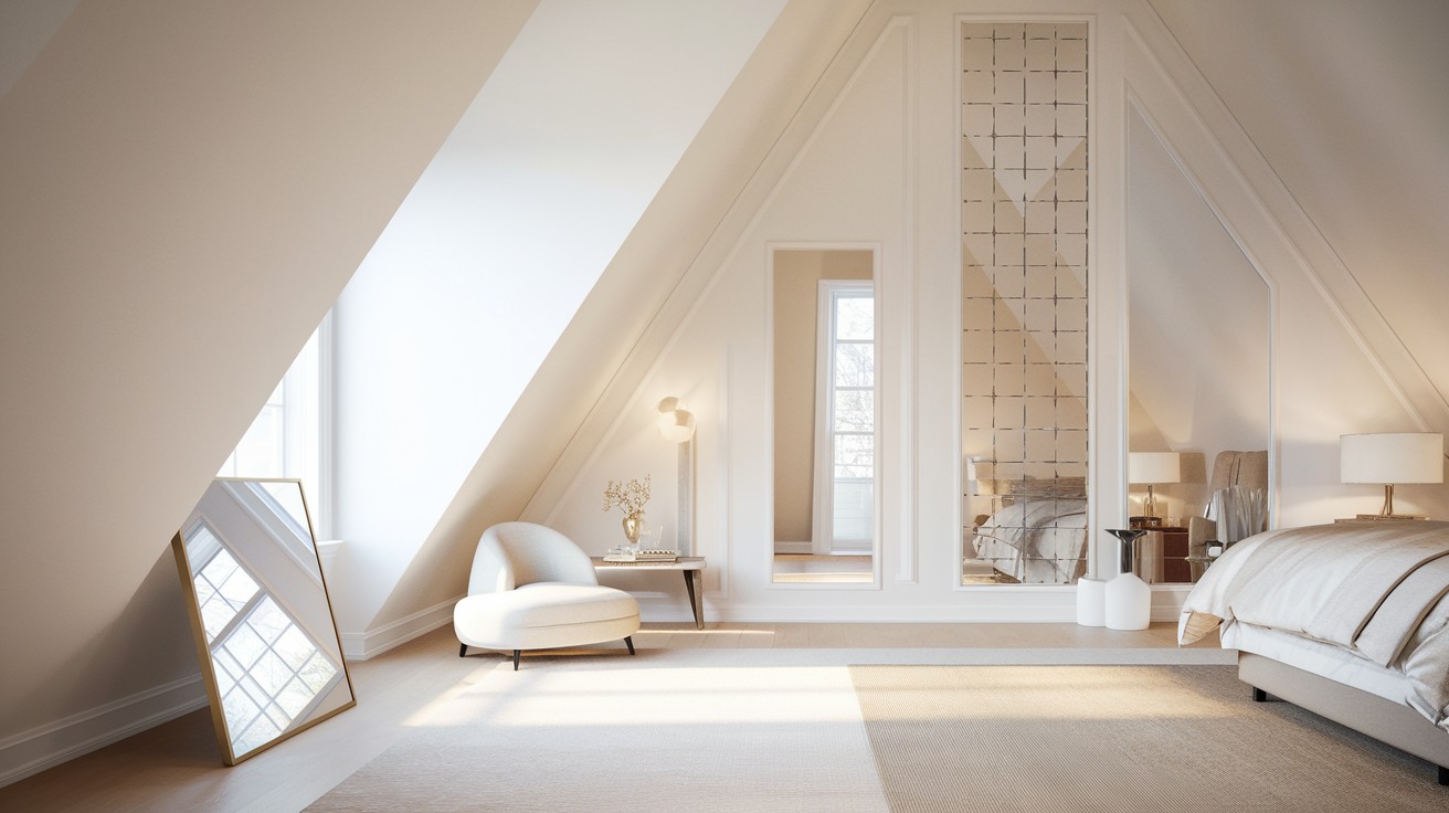  Use Mirrors to Reflect Light and Elongate the Room