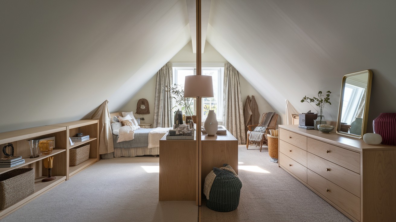 Use a Dresser as a Subtle Room Divider