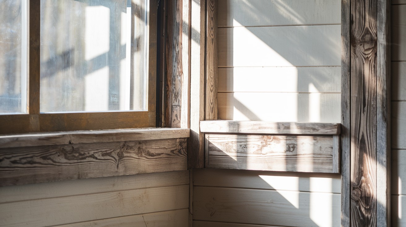 Weathered Wood L-Corner Trim