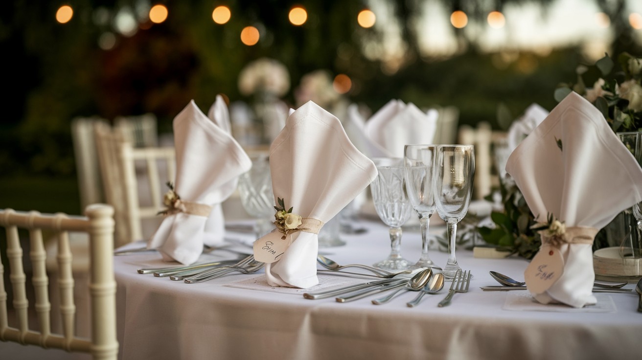  Wedding Table Napkin Display Stand