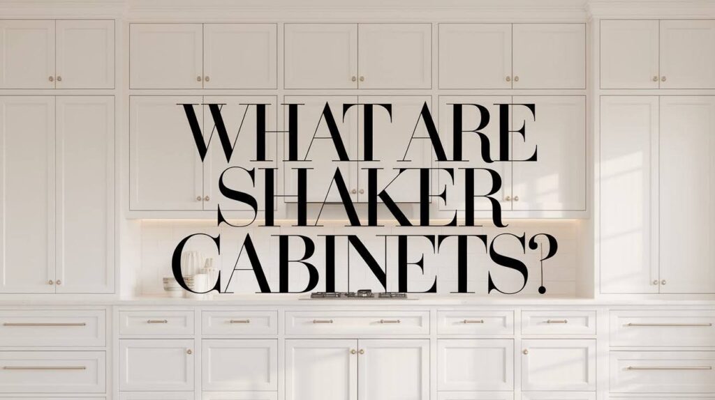 What Are Shaker Cabinets