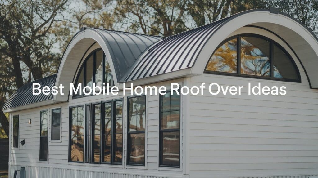 What Are the Best Mobile Home Roof Over Ideas