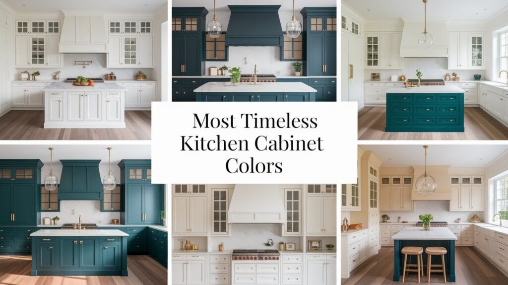 What Are the Most Timeless Kitchen Cabinet Colors