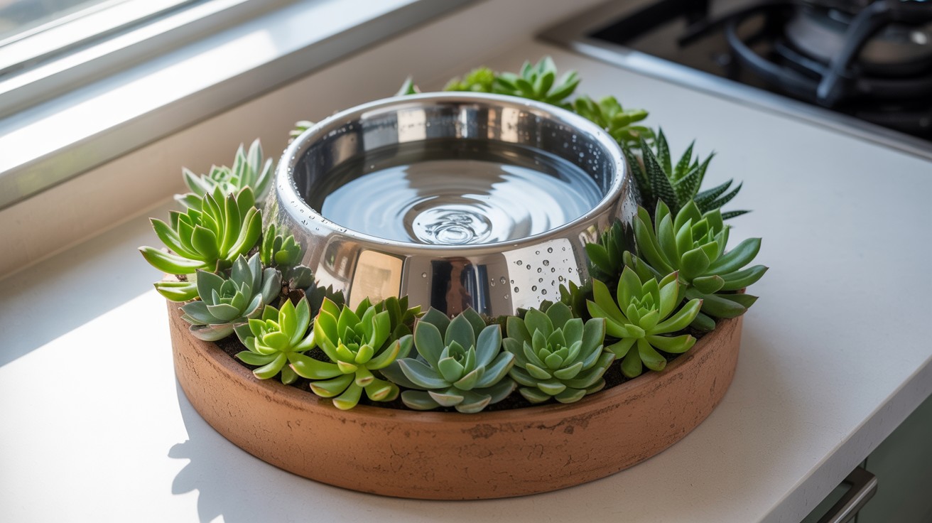 What Is a Dog Bowl Planter