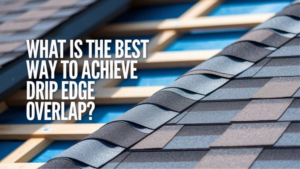 What Is the Best Way to Achieve Drip Edge Overlap