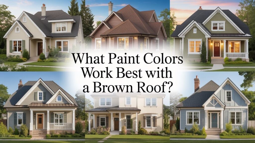 What Paint Colors Work Best with a Brown Roof