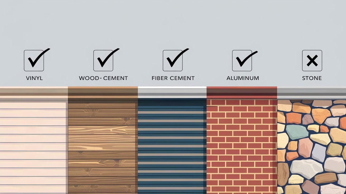 What Types of Siding Can Be Painted